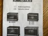 Rommelsbacher mini orkaitė - nuotraukos Nr. 8