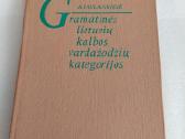 Gramatinės liet. kalbos vardažodžių kategorijos