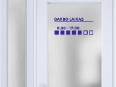 Lipdukai stiklo pertvaroms, žymėjimo juostos - nuotraukos Nr. 7