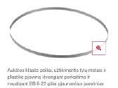 Hilti juostinio pjūklo pjūkleliai - nuotraukos Nr. 2