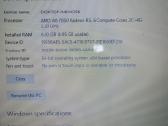 Hp Notebook - 17-p105ur Amd 8 SSD - nuotraukos Nr. 3