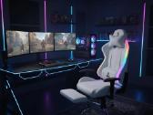 Kompiuterinė Žaidimų kėdė su rgb ir garso kolonėlė