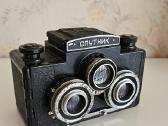 Vintažinis Sputnik Stereo Lomo fotoaparatas 120mm.