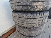 Naudotos vasarinės padangos 225/60r17 4 vnt