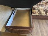 Dovanoju Kampinė sofa-lova su miegama dalimi