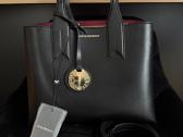 Emporio armani black mini dollaro tote bag