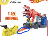 Hot wheels dvi trasos T-rex ir dinozauras. - nuotraukos Nr. 6