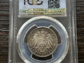 Vokietija Prusija 2 markes 1901 Pcgs Ms66 - nuotraukos Nr. 2