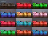Šviečiančios raidės "Emilija" šviestuvas - lempa - nuotraukos Nr. 3