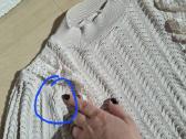 Romantiška nėriniuota palaidinė, nude spalva, S - nuotraukos Nr. 20