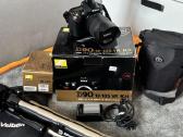 Nikon D90 Dslr Fotoaparato pilnas komplektas