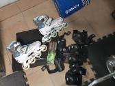 Mažai naudoti Ravenpulse riedučiai(37-40)+apsaugos - nuotraukos Nr. 6