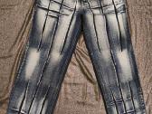 Vintage Raw Blue Eu Baggy Jeans 30x30 Y2k Streetwe - nuotraukos Nr. 2