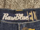 Vintage Raw Blue Eu Baggy Jeans 30x30 Y2k Streetwe - nuotraukos Nr. 7
