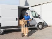 Baldų, technikos,statybinių medžiagų pristatymas