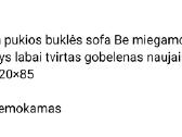 Sofa be miegamos dalies - nuotraukos Nr. 5