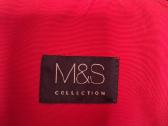 Marks & Spencer raudonas moteriškas puspaltis - nuotraukos Nr. 8