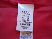Marks & Spencer raudonas moteriškas puspaltis - nuotraukos Nr. 9
