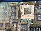 Vintage Socket 7 motininė plokštė su Intel Pentium - nuotraukos Nr. 4