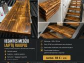 Deginto medžio pakopos