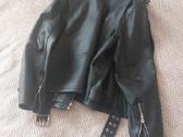 Biker striukė 56 dydis XL tikra oda punk metal - nuotraukos Nr. 4