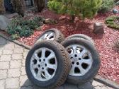 Parduodami Opel ratai su naujom padangom R15 - nuotraukos Nr. 2
