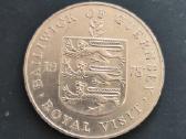 Guernsey 1978 25 cents Cu-ni Royal visit