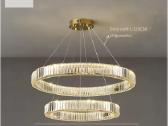 Modernus LED lubinis šviestuvas (2 žiedų) - nuotraukos Nr. 2