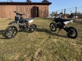 Kxd 607 125cc pit bike (krosinis) - nuotraukos Nr. 5