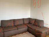 Sofa su gulima dalimi - nuotraukos Nr. 3