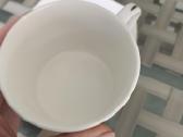Puodukas su lėkštute porceliano 2vnt balta/aukso - nuotraukos Nr. 6