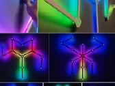 12vnt Rgb LED panelių žaidimų kambario apšvietimui - nuotraukos Nr. 8