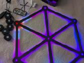 12vnt Rgb LED panelių žaidimų kambario apšvietimui - nuotraukos Nr. 13