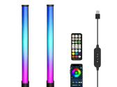2vnt LED Rgb Pastatomas šviestuvas toršerai - nuotraukos Nr. 3