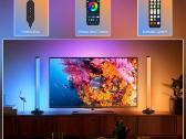 2vnt LED Rgb Pastatomas šviestuvas toršerai - nuotraukos Nr. 5