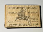 Tarpukarinio laikotarpio degtukai.