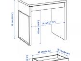 Ikea Micke stalas - nuotraukos Nr. 4