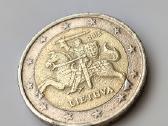 Retos euro monetos. - nuotraukos Nr. 7