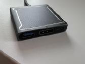 Usb-c to Dp 1.4 Dock Thunderbolt 3, Pd, Usb 3.0