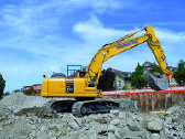Vikšrinio ekskavatoriaus Komatsu Pc210lc 23 t - nuotraukos Nr. 2