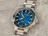 Naujas Oris Aquis 41.5 mm su Auksu! 10 metų garant