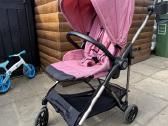 Cybex Melio rožinis vežimėlis