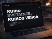 Sukursiu profesionalią svetainę nuo 49€/mėn