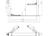 Jh-4000fe 2 kolonų keltuvas 4000kg Smart Equipment - nuotraukos Nr. 2