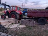 Traktorius Belarus Mtz 50 variklis 80 Su Krautuvu - nuotraukos Nr. 4