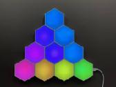 LED Rgb Šešiakampis apšvietimas žaidimų kambariui - nuotraukos Nr. 9