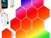 LED Rgb Šešiakampis apšvietimas žaidimų kambariui - nuotraukos Nr. 3