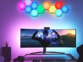 LED Rgb Šešiakampis apšvietimas žaidimų kambariui - nuotraukos Nr. 12