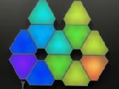 LED Rgb Trikampis apšvietimas gaming sienos + App