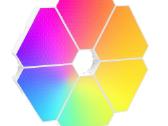 LED Rgb Trikampis apšvietimas gaming sienos + App - nuotraukos Nr. 12